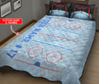 Gifts for Hockey players Quilt Bed Set Quilt Blanket DIQ21101201-DIE21111201