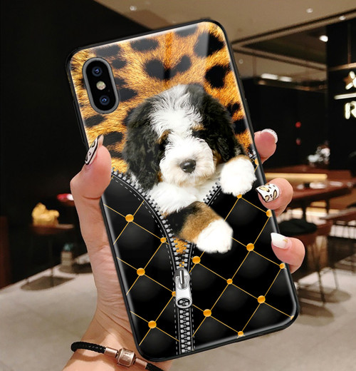 Bernedoodle DK Glass Phone Case THP22011552