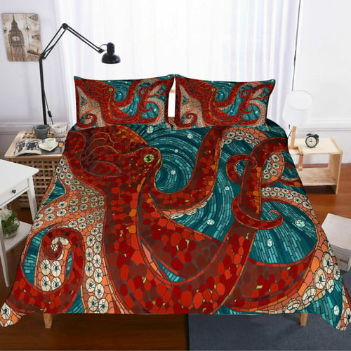 Octopus Quilt Bed Set & Quilt Blanket THE23062851-THQ230062851