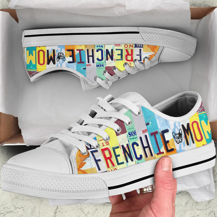 Frenchie Mom Low Top Shoes M2 THS23041803