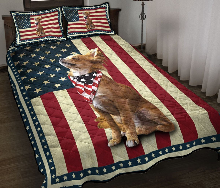 Chihuahua Quilt Bed Set & Quilt Blanket