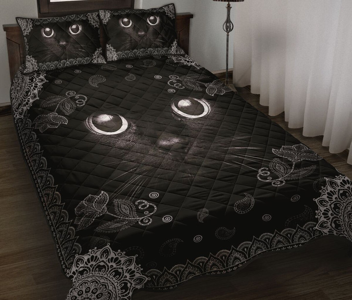 THE5090 Cat Quilt Bed Set Super Sale 50% OFF