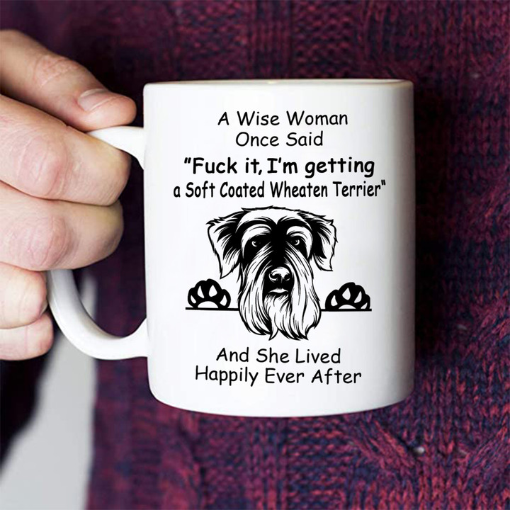 Soft Coated Wheaten Terrier Happily Mug THM22021160