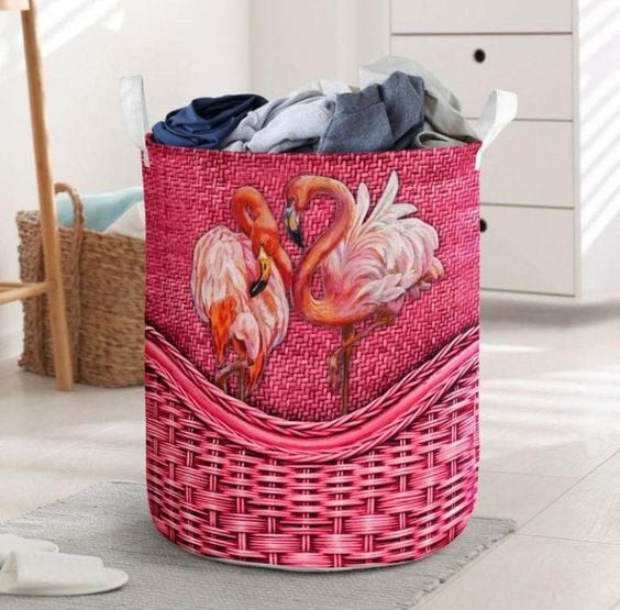 Flamingo Laundry Basket THI23070660