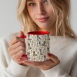 Australian Cattle Dog Accent Edge-to-Edge Coffee Mug CM26052202