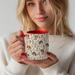 Cavalier King Charles Spaniel Accent Edge-to-Edge Coffee Mug CM26052203