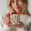 Dachshund Accent Edge-to-Edge Coffee Mug CM26052620