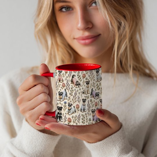 Schnauzer Accent Edge-to-Edge Coffee Mug CM26052207