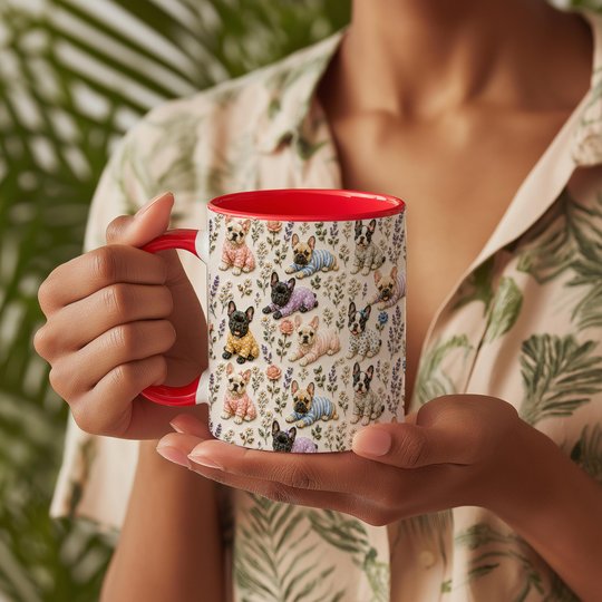 French Bulldog Accent Edge-to-Edge Coffee Mug CM26052624