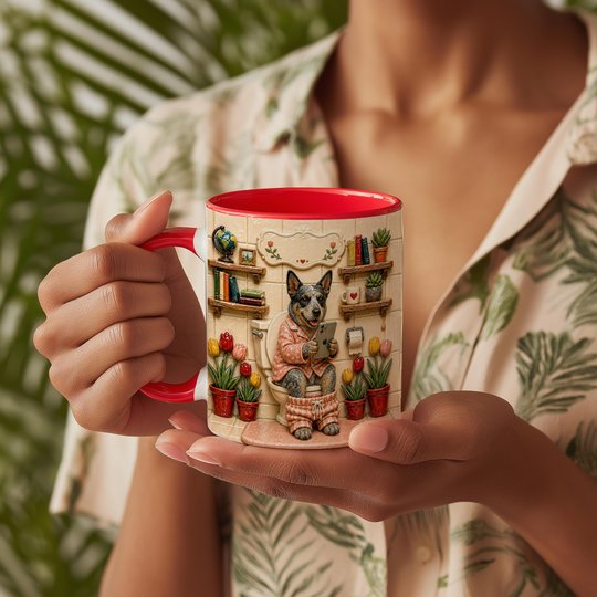 Australian Cattle Dog Accent Edge-to-Edge Mug CM26052801