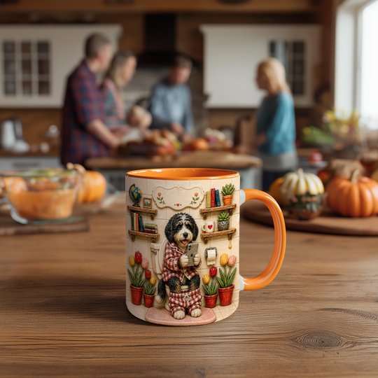 Bernedoodle Accent Edge-to-Edge Mug CM26052802