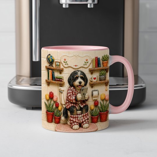 Bernedoodle Accent Edge-to-Edge Mug CM26052802