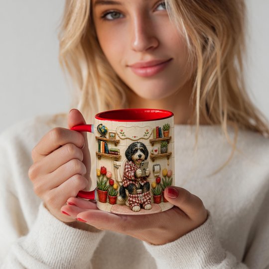 Bernedoodle Accent Edge-to-Edge Mug CM26052802