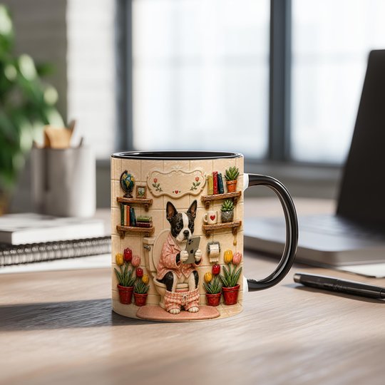 Boston Terrier Accent Edge-to-Edge Mug CM26052803