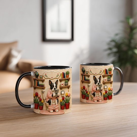 Boston Terrier Accent Edge-to-Edge Mug CM26052803