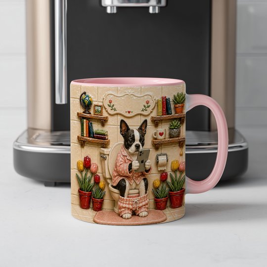 Boston Terrier Accent Edge-to-Edge Mug CM26052803