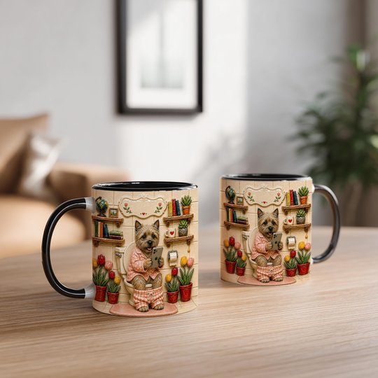 Cairn Terrier Accent Edge-to-Edge Mug CM26052804
