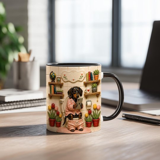 Dachshund Accent Edge-to-Edge Mug CM26052806