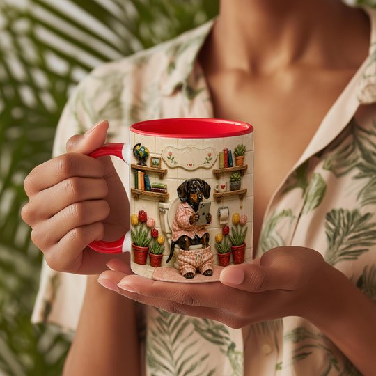 Dachshund Accent Edge-to-Edge Mug CM26052806