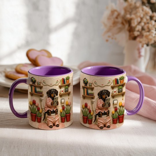 Dachshund Accent Edge-to-Edge Mug CM26052806