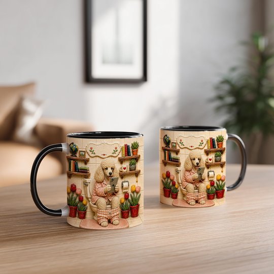 Poodle Accent Edge-to-Edge Mug CM26052811