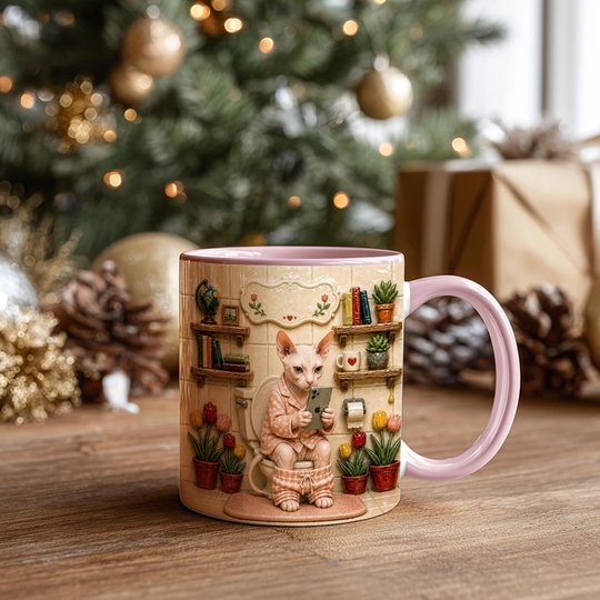 Sphynx cat Accent Edge-to-Edge Mug CM26052814