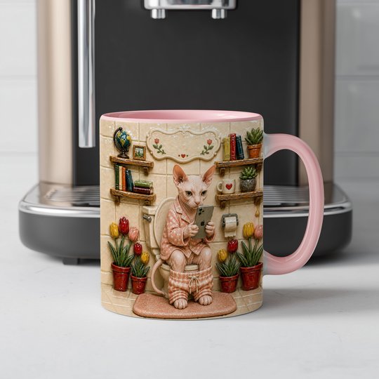 Sphynx cat Accent Edge-to-Edge Mug CM26052814