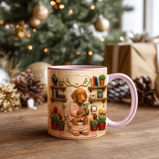 Vizsla Accent Edge-to-Edge Mug CM26052815
