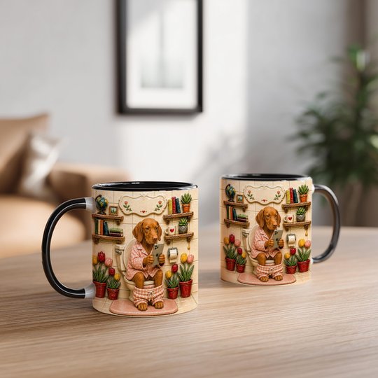 Vizsla Accent Edge-to-Edge Mug CM26052815