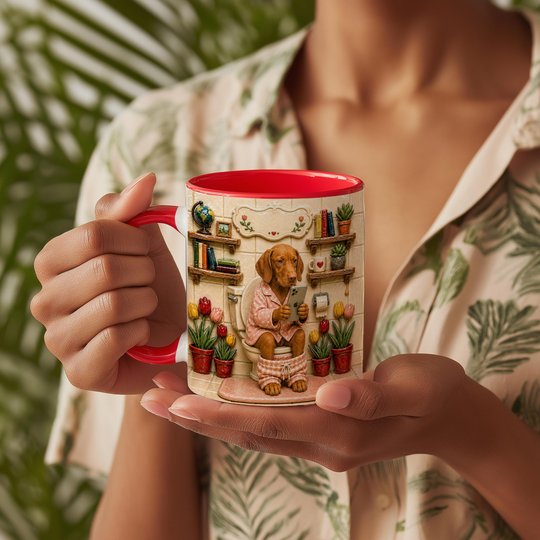 Vizsla Accent Edge-to-Edge Mug CM26052815