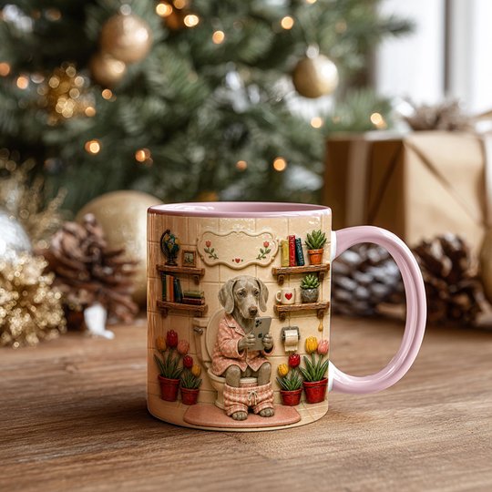 Weimaraner Accent Edge-to-Edge Mug CM26052816