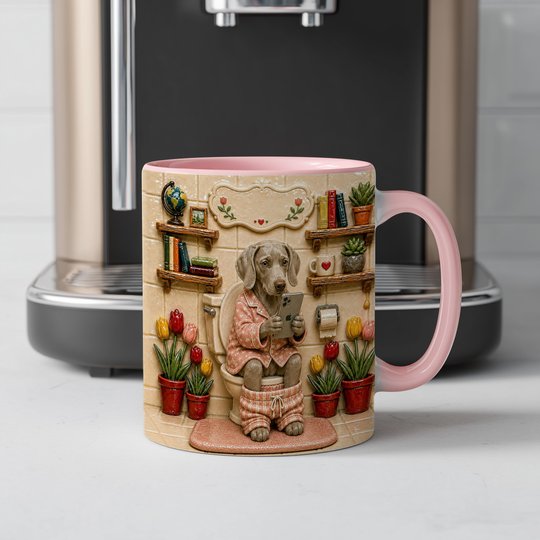 Weimaraner Accent Edge-to-Edge Mug CM26052816