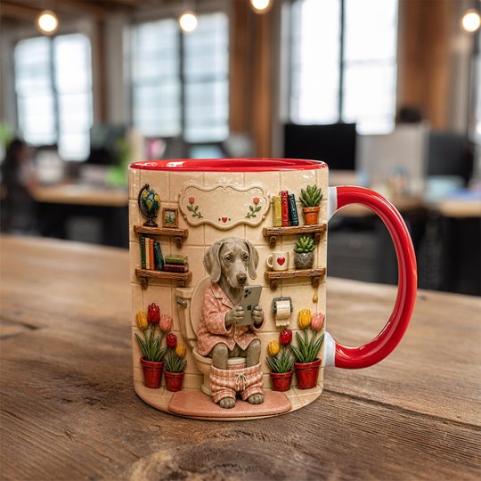 Weimaraner Accent Edge-to-Edge Mug CM26052816