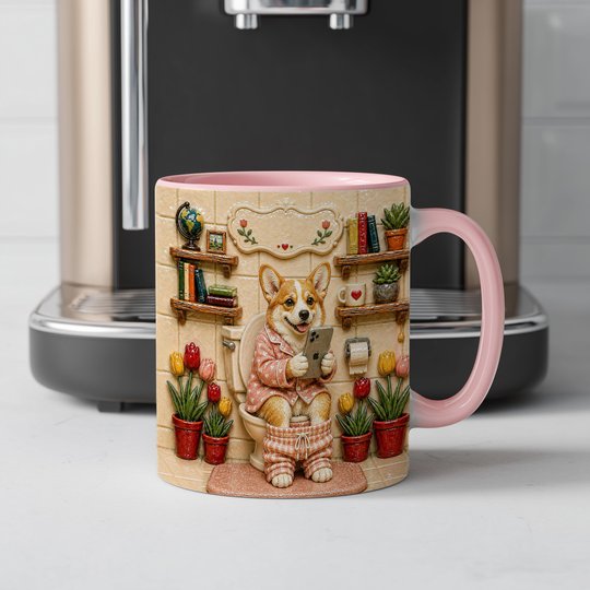 Corgi Accent Edge-to-Edge Mug CM26052817