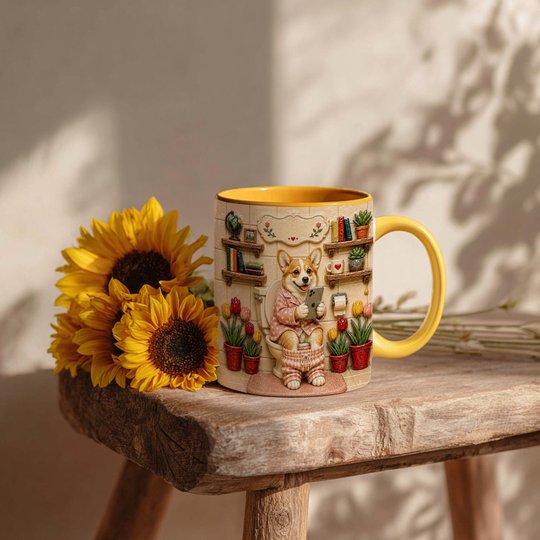 Corgi Accent Edge-to-Edge Mug CM26052817