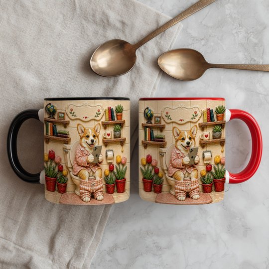 Corgi Accent Edge-to-Edge Mug CM26052817