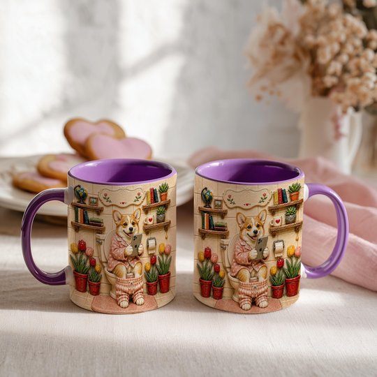Corgi Accent Edge-to-Edge Mug CM26052817
