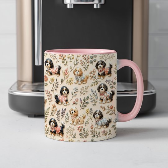 Bernedoodle Accent Edge-to-Edge Mug CM26052820