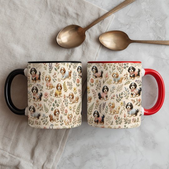 Bernedoodle Accent Edge-to-Edge Mug CM26052820