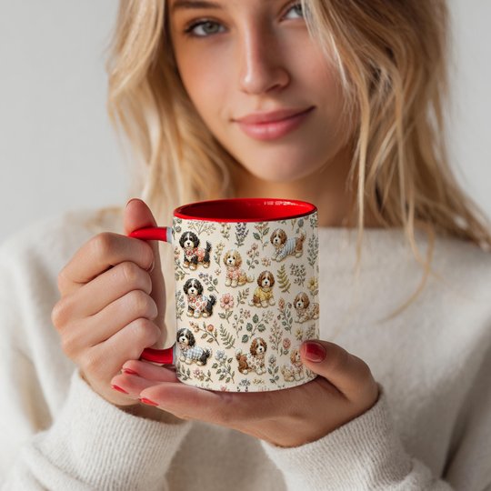 Bernedoodle Accent Edge-to-Edge Mug CM26052820