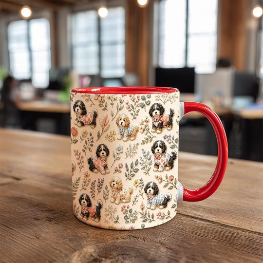 Bernedoodle Accent Edge-to-Edge Mug CM26052820