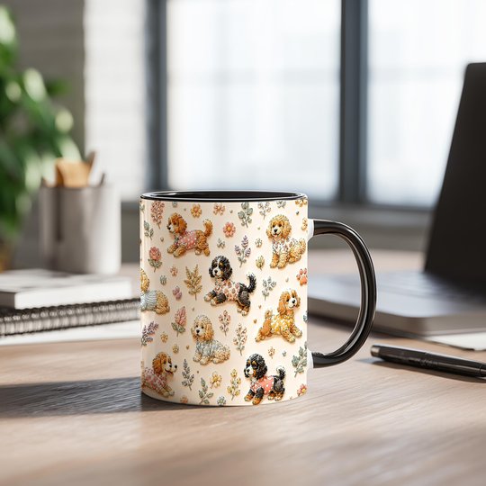 Bernedoodle Accent Edge-to-Edge Mug CM26052821