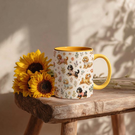 Bernedoodle Accent Edge-to-Edge Mug CM26052821