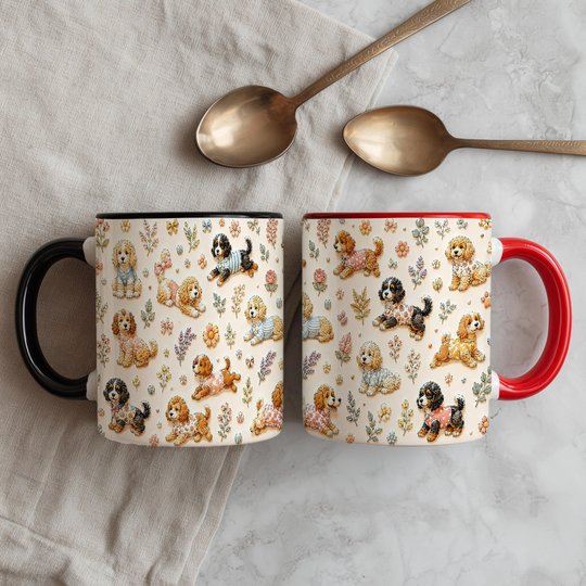 Bernedoodle Accent Edge-to-Edge Mug CM26052821