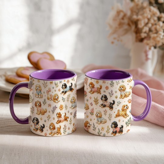 Bernedoodle Accent Edge-to-Edge Mug CM26052821