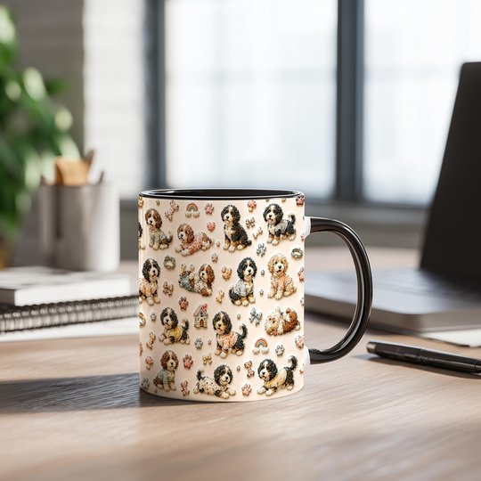 Bernedoodle Accent Edge-to-Edge Mug CM26052822