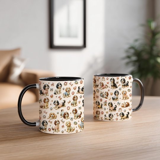 Bernedoodle Accent Edge-to-Edge Mug CM26052822