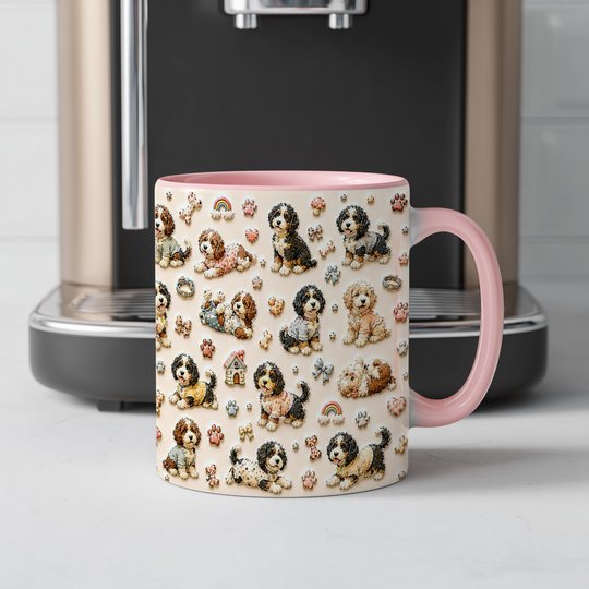 Bernedoodle Accent Edge-to-Edge Mug CM26052822