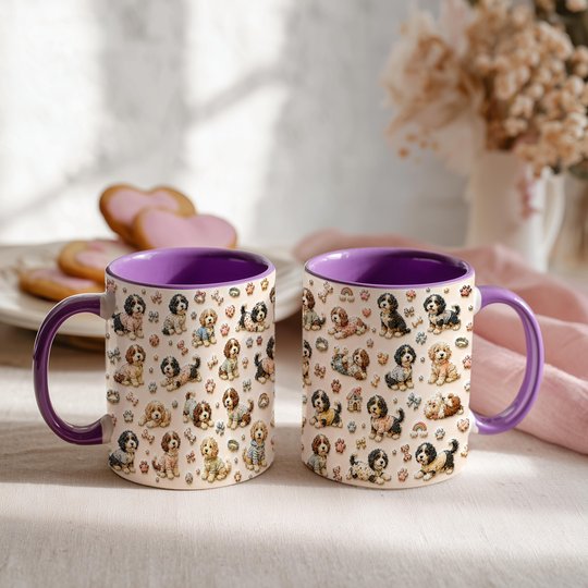 Bernedoodle Accent Edge-to-Edge Mug CM26052822