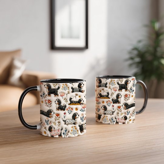 Bernedoodle Accent Edge-to-Edge Mug CM26052824